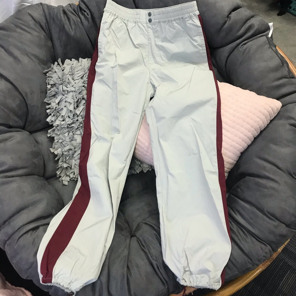 Cinched reflective sweatpant